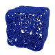 Christmas decoration Openwork Square - navy blue