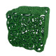 Прикраса новорічна Квадрат ажурний - зелений