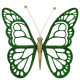 Christmas decoration Small green Butterfly