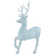 Прикраса новорічна Олень Благородний малий - блакитний