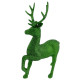 Прикраса новорічна Олень Благородний малий - зелений