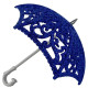 Прикраса новорічна Парасолька - синій