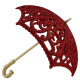 Прикраса новорічна Парасолька - червона