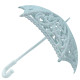 Прикраса новорічна Парасолька - блакитна