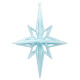 Новогоднее украшение Ромб малый - голубой