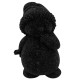 Прикраса новорічна Сніговик - чорний