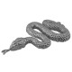 Christmas tree decoration Snake silver