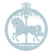 Коник-карусель – Блакитний (арт. 3068)