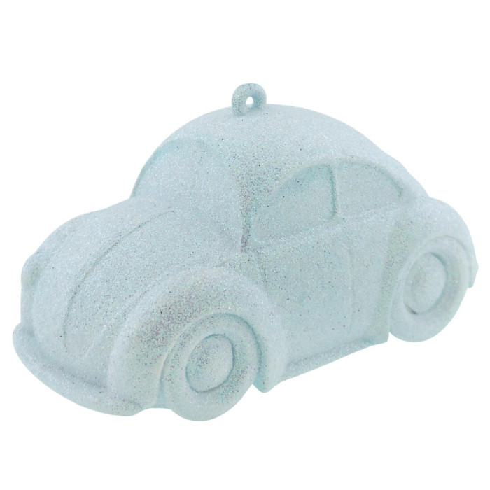 Прикраса новорічна Машинка - блакитна