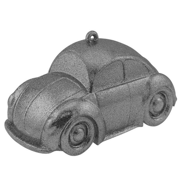 Christmas decoration Car - silver