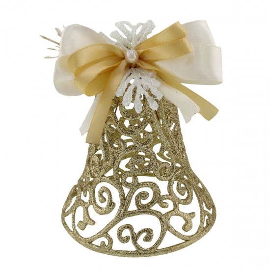 Decorated openwork bell