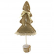 Christmas tree on a stump – Gold (art. 2874)