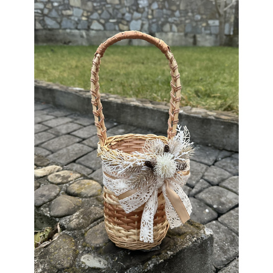 Basket for blessing water