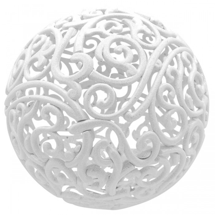 Bullet openwork 20 cm – White (art. 1391)