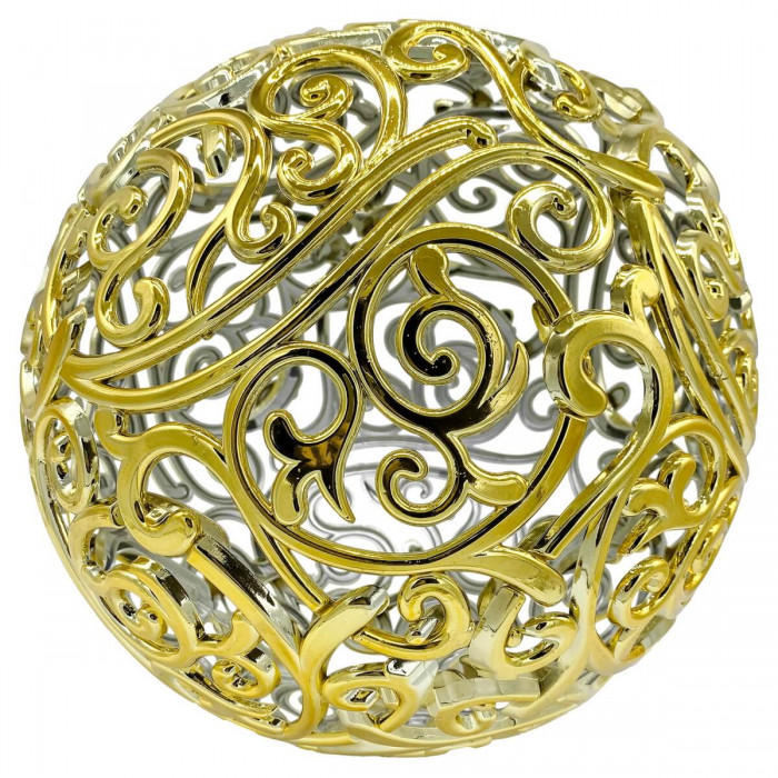 Bullet openwork 20 cm – Gold electroplating (art. 1381)