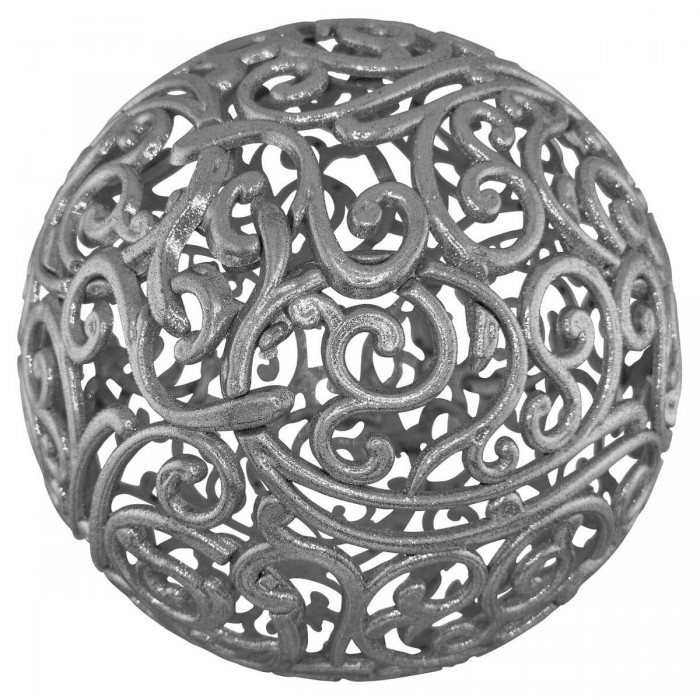 Bullet openwork 20 cm – Silver (art. 1389)