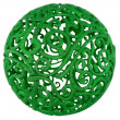Bullet openwork 20 cm – Green (art. 1387)
