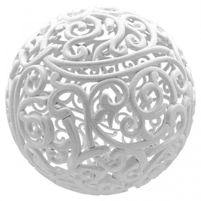 Bullet openwork 30 cm – White (art. 1378)