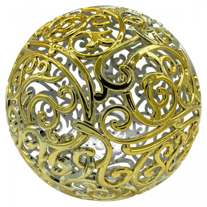 Bullet openwork 30 cm – Gold electroplating (art. 1369)