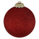 Новорічна Куля 8 см - червона