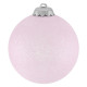 Новорічна Куля 8 см - рожева