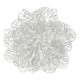 New Year's decoration Christmas flower mini - white