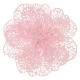 New Year's decoration Christmas flower medium - pink