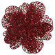 New Year's decoration Christmas flower large - red