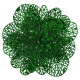 New Year's decoration Christmas flower large - green