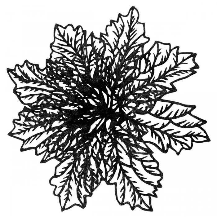Різдвяник павутинка-2 – Чорний (арт. 1803)