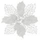 New Year's decoration Flower Christmas large - white