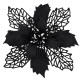 New Year's decoration Flower Christmas large - black