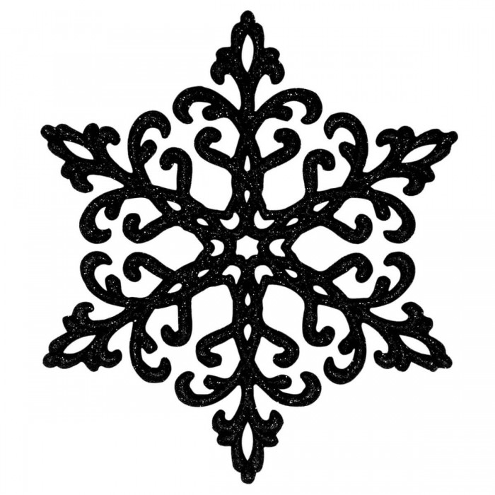 Snowflake Crystal – Black (art. 2108)