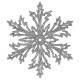 Christmas decoration Snowflake Frost - silver