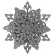 Christmas decoration Snowflake Crystal three-dimensional - silver