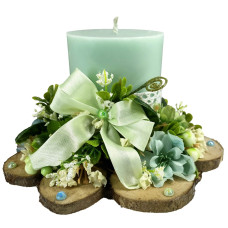 Свічка з декором (арт. 579)