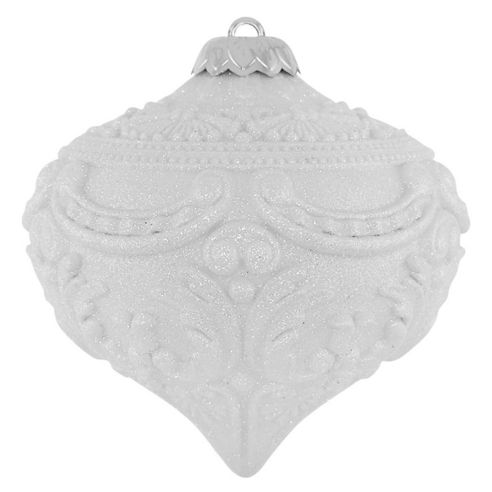 Прикраса новорічна Дзиґа еліт - біла