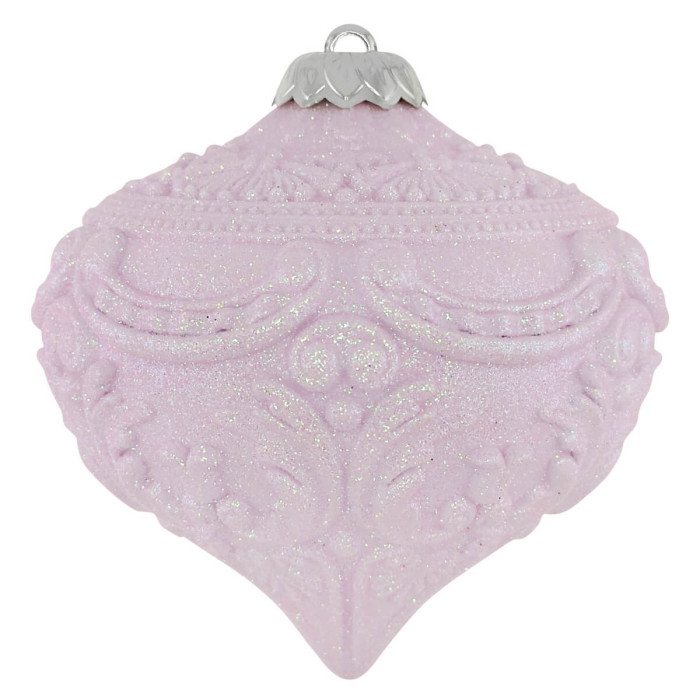 Прикраса новорічна Дзиґа еліт - рожева