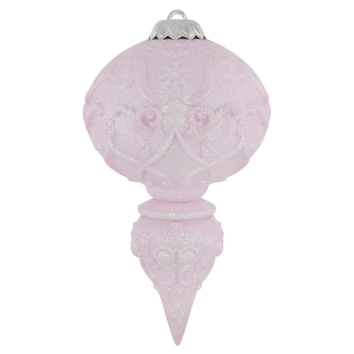 Прикраса новорічна Дзиґа еліт-2 - рожева