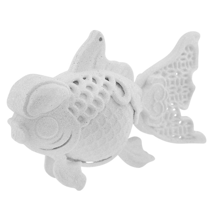 Прикраса новорічна Рибка - біла