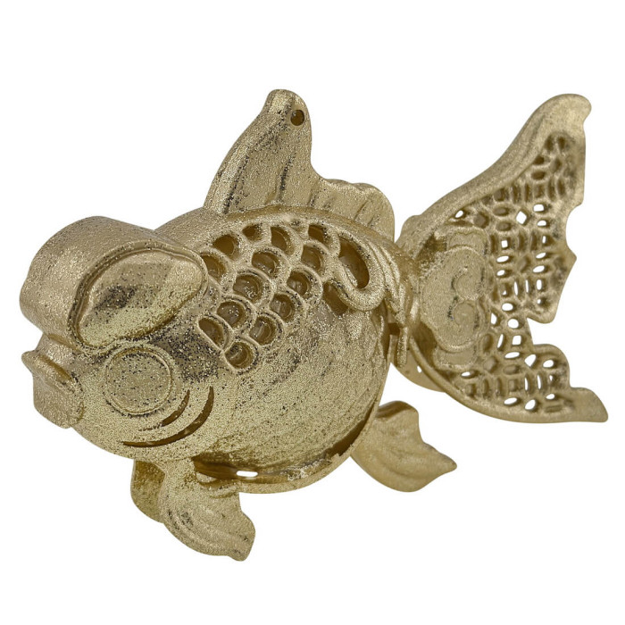 Прикраса новорічна Рибка - золота