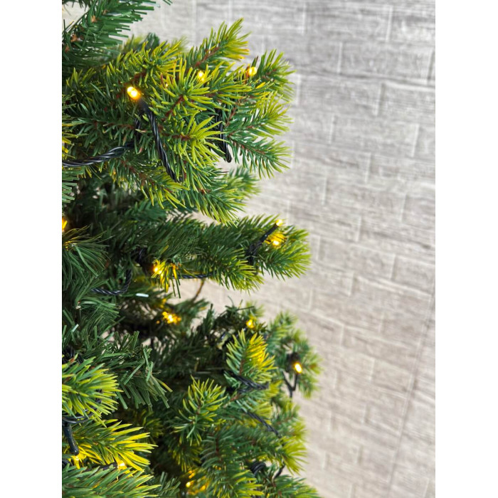 Новорічна Ялинка 2,4 м "Ніжність" з вмонтованою гірляндою