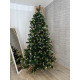 Новорічна Ялинка 2,4 м "Сяйво" з вмонтованою гірляндою