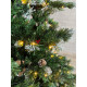 Новорічна Ялинка 2,4 м "Сяйво" з вмонтованою гірляндою