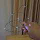 LED Garland Rosa 100 meters, cool white color LEDs on green wire, 1000 LED, with remote control