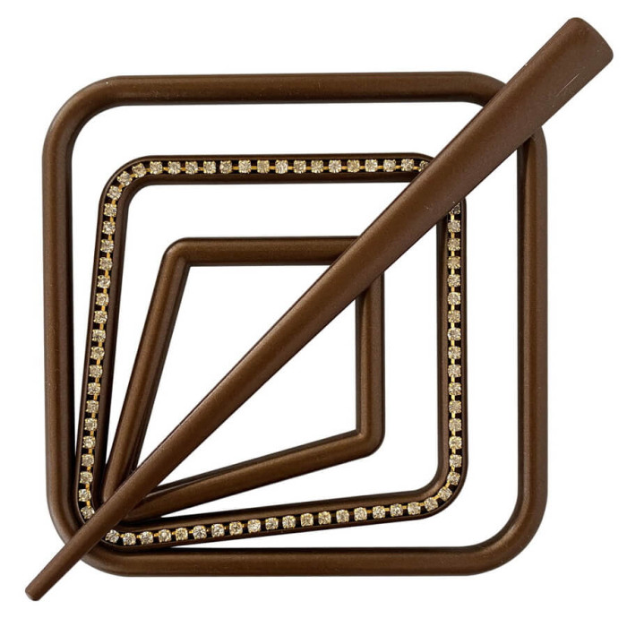 Квадрат еліт – Коричневий (арт. 2516)