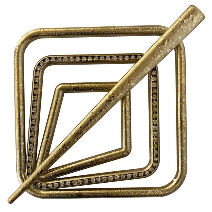 Квадрат еліт – Золото мокре (арт. 2524)