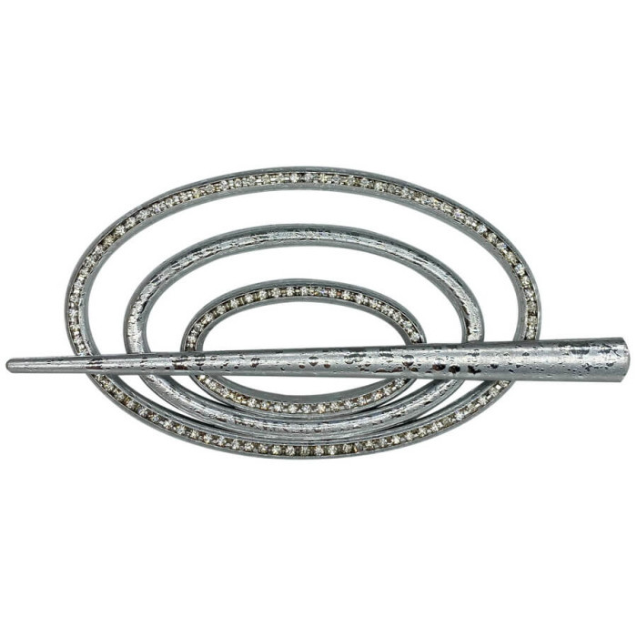 Овал еліт-2 – Срібло мокре (арт. 2648)