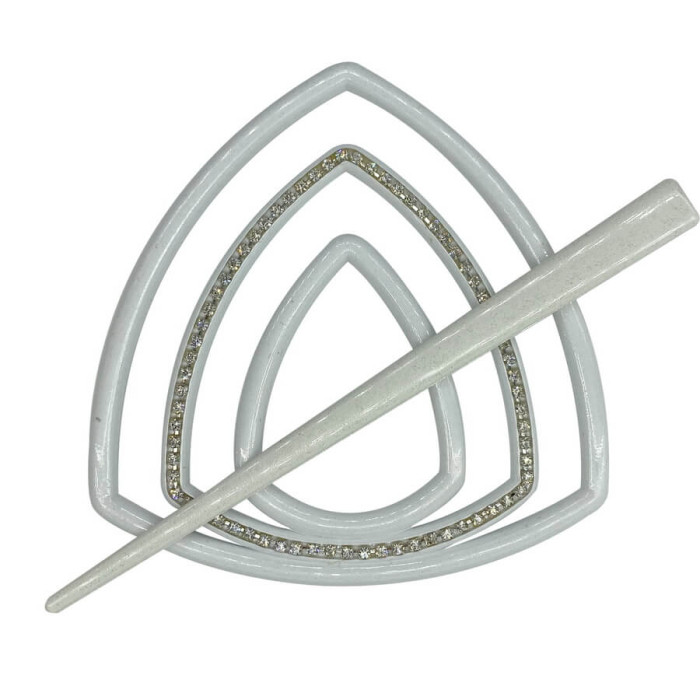 Трикутник еліт – Білий (арт. 2598)