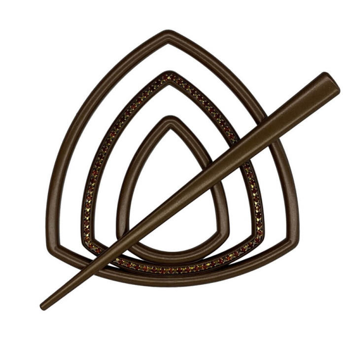 Трикутник еліт – Коричневий (арт. 2584)